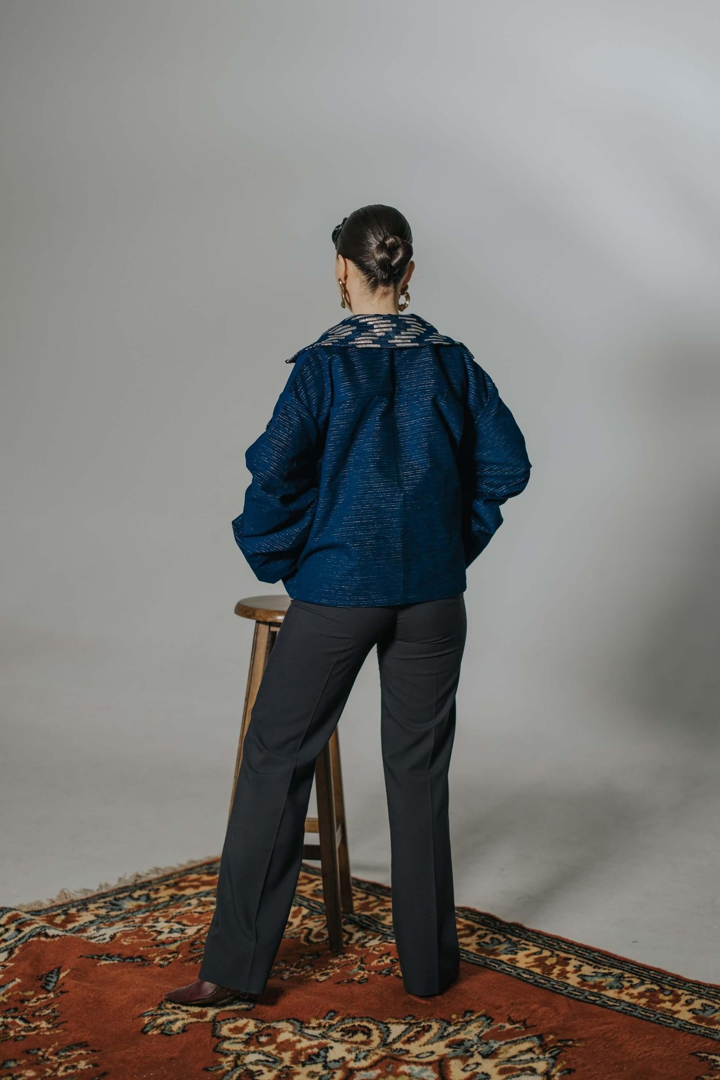 Plava Indigo Jacket No 2 - Qbik By KD