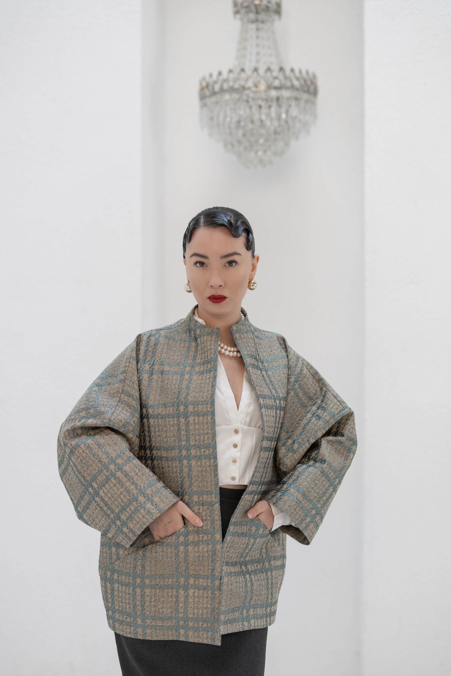 Olive Crest Jacket No 1 - Qbik By KD
