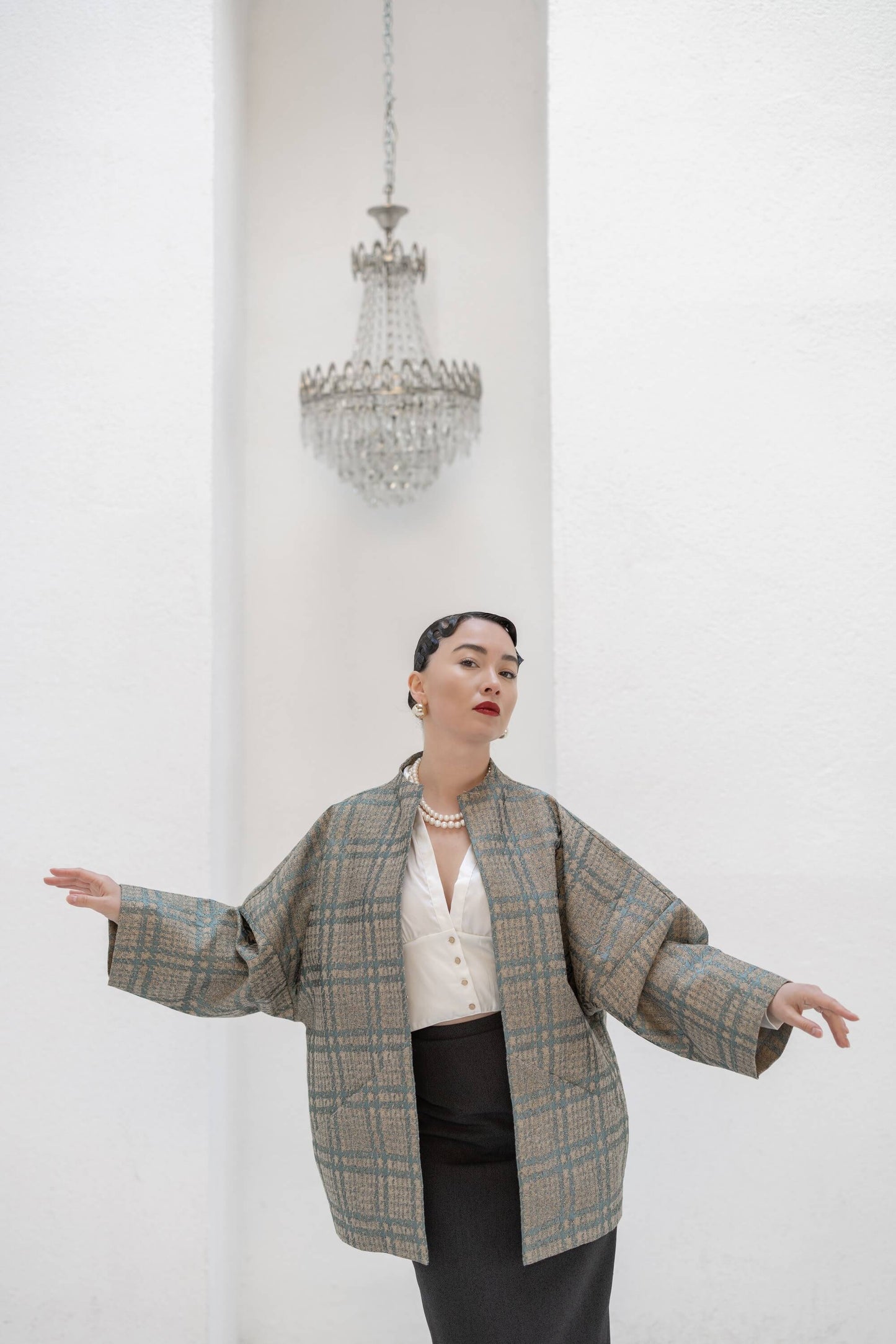 Olive Crest Jacket No 1 - Qbik By KD