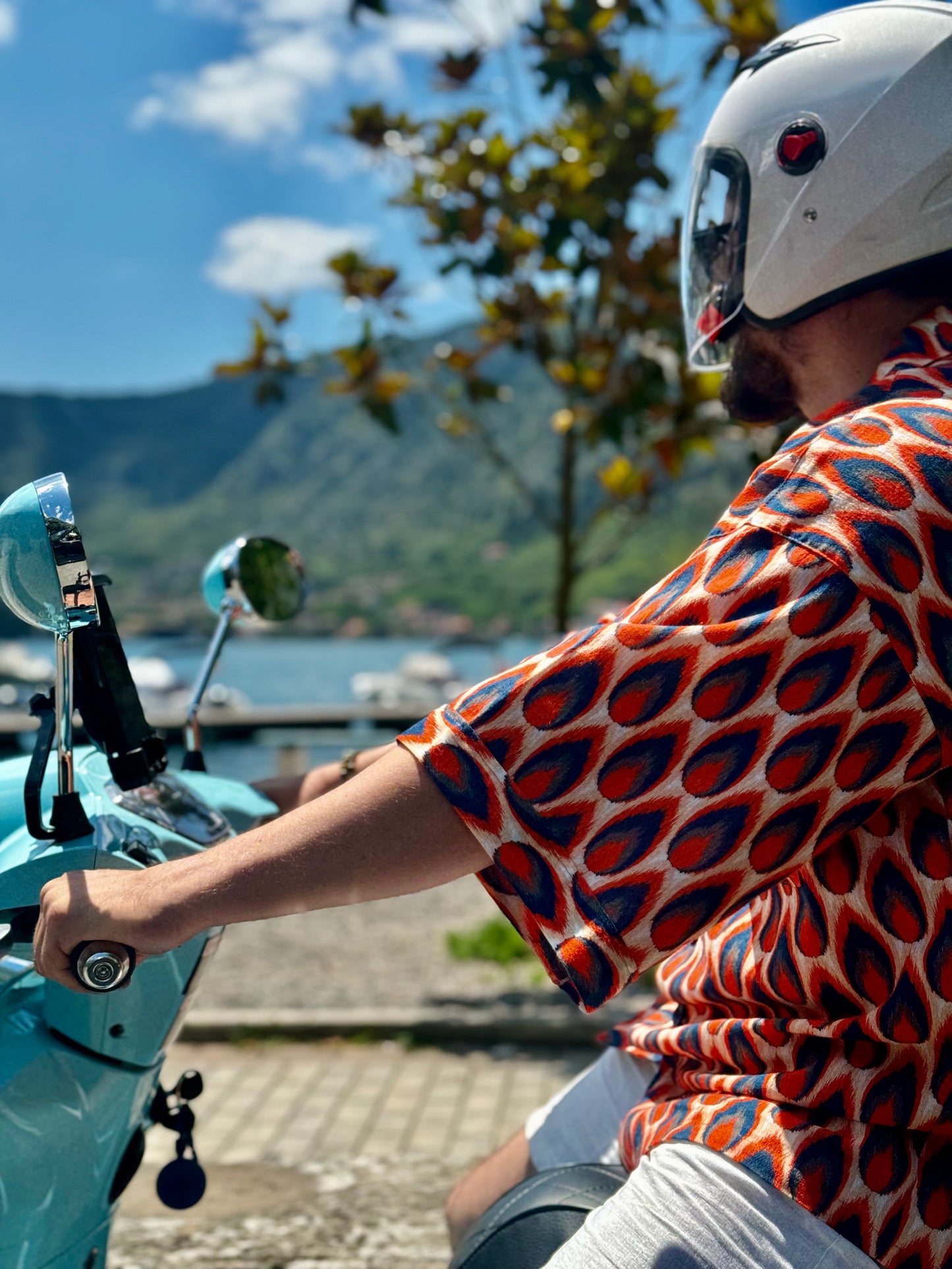 Flame Dance Cotton Shirt - Qbik By KD